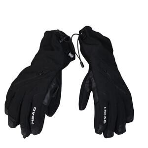 Head Black Waterproof Hybrid Snow Winter Gloves Adult Size Small